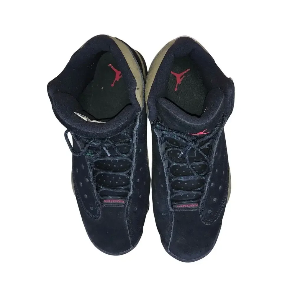 Air Jordan 13 Retro Olive Shoes Men’s 12 Black Basketball Sneakers 414571-006